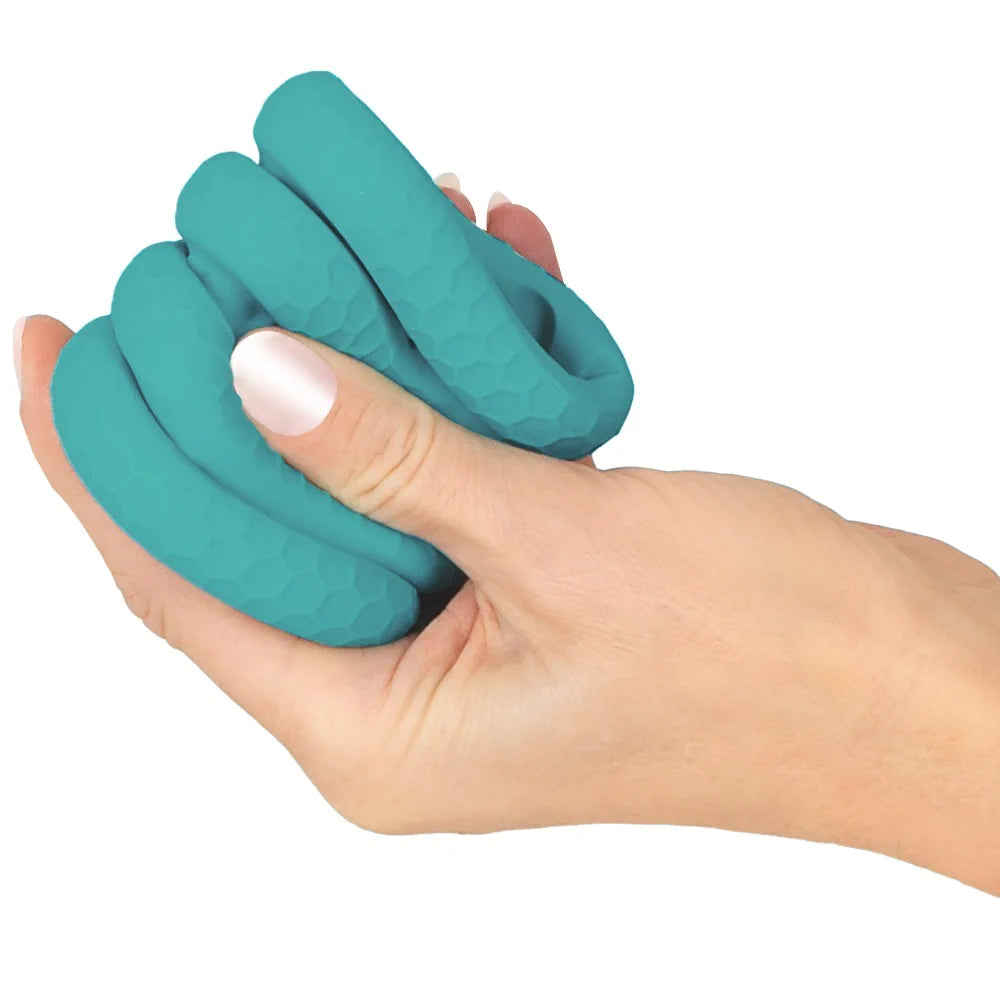 3-in-1 Cock & Ball Ring Bumper Set - PlayBlue