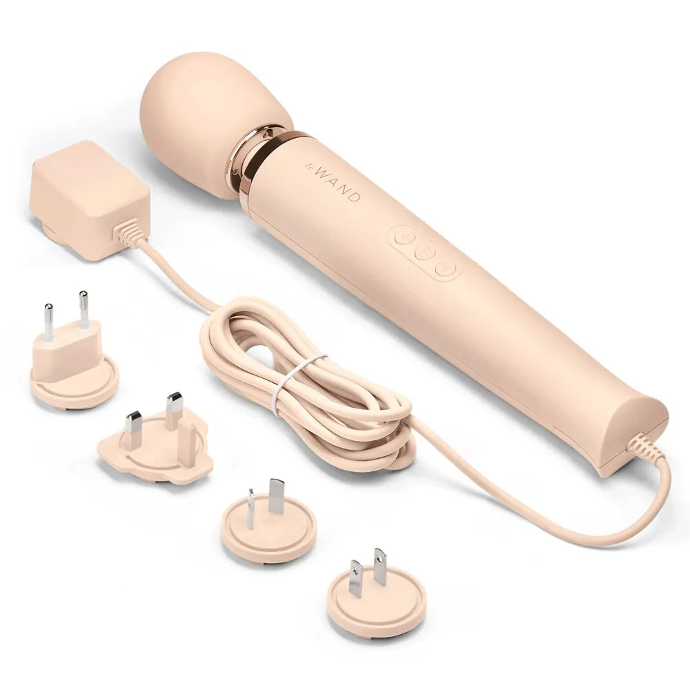 Le Wand - Premium Plug-In Massage Wand Vibrator - PlayBlue