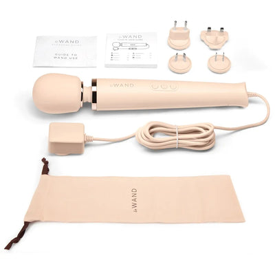 Le Wand - Premium Plug-In Massage Wand Vibrator - PlayBlue