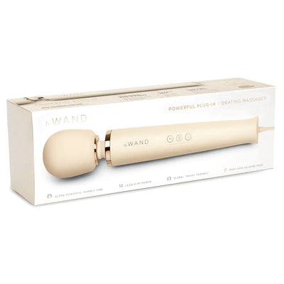 Le Wand - Premium Plug-In Massage Wand Vibrator - PlayBlue