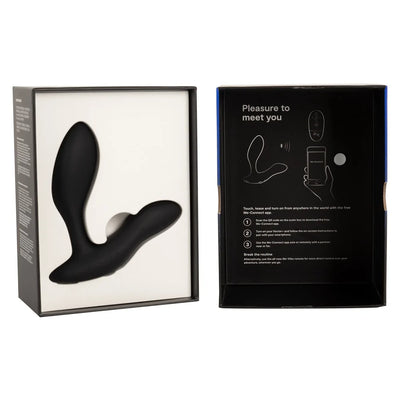 We-Vibe - Vector+ App and Remote Controlled Rechargeable Prostate Massager - PlayBlue