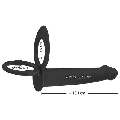 Double Penetration - Remote Control Anal Vibrator - PlayBlue