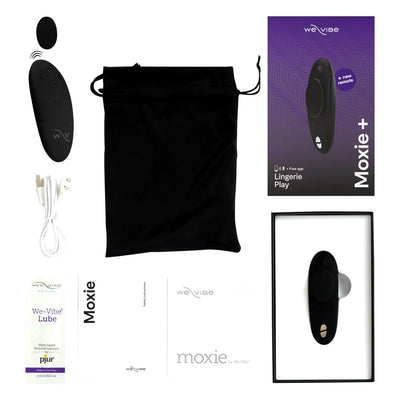 We-Vibe - Moxie+ App and Remote Controlled Wearable Clitoral Knicker Vibrator - PlayBlue