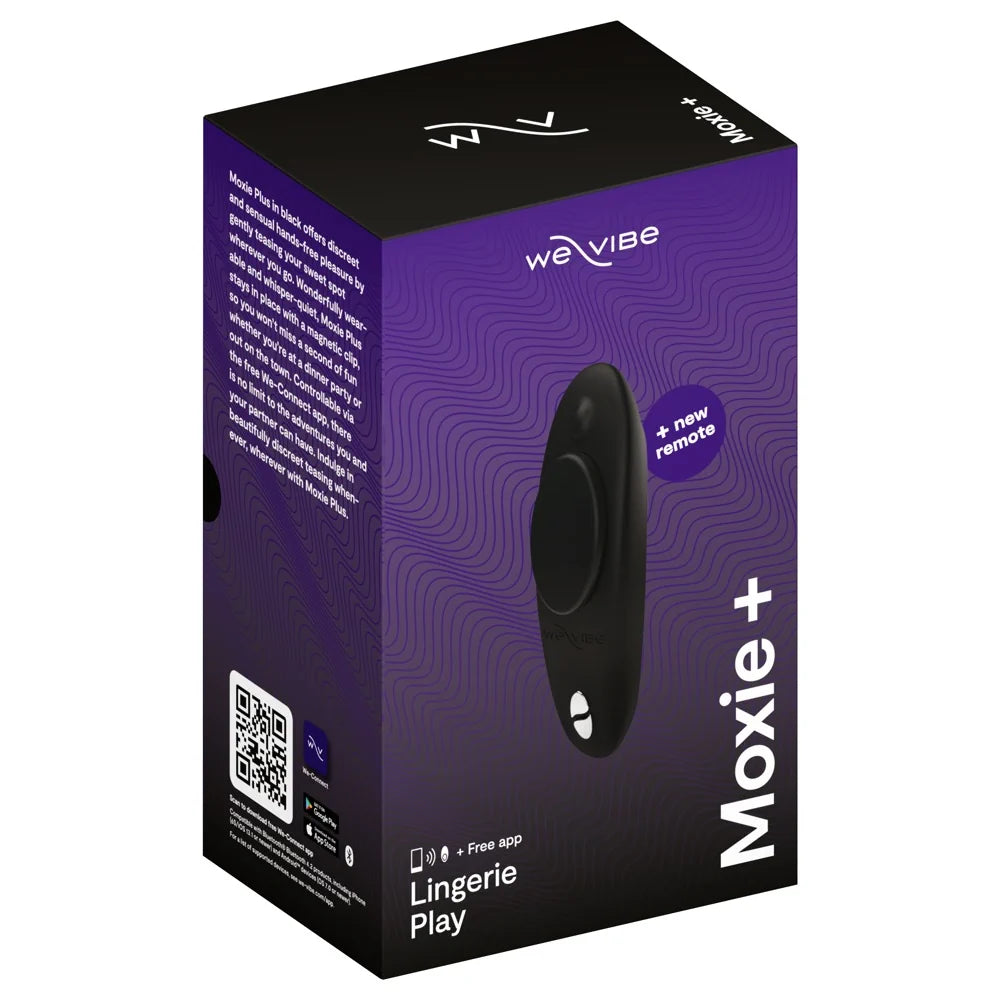 We-Vibe - Moxie+ App and Remote Controlled Wearable Clitoral Knicker Vibrator