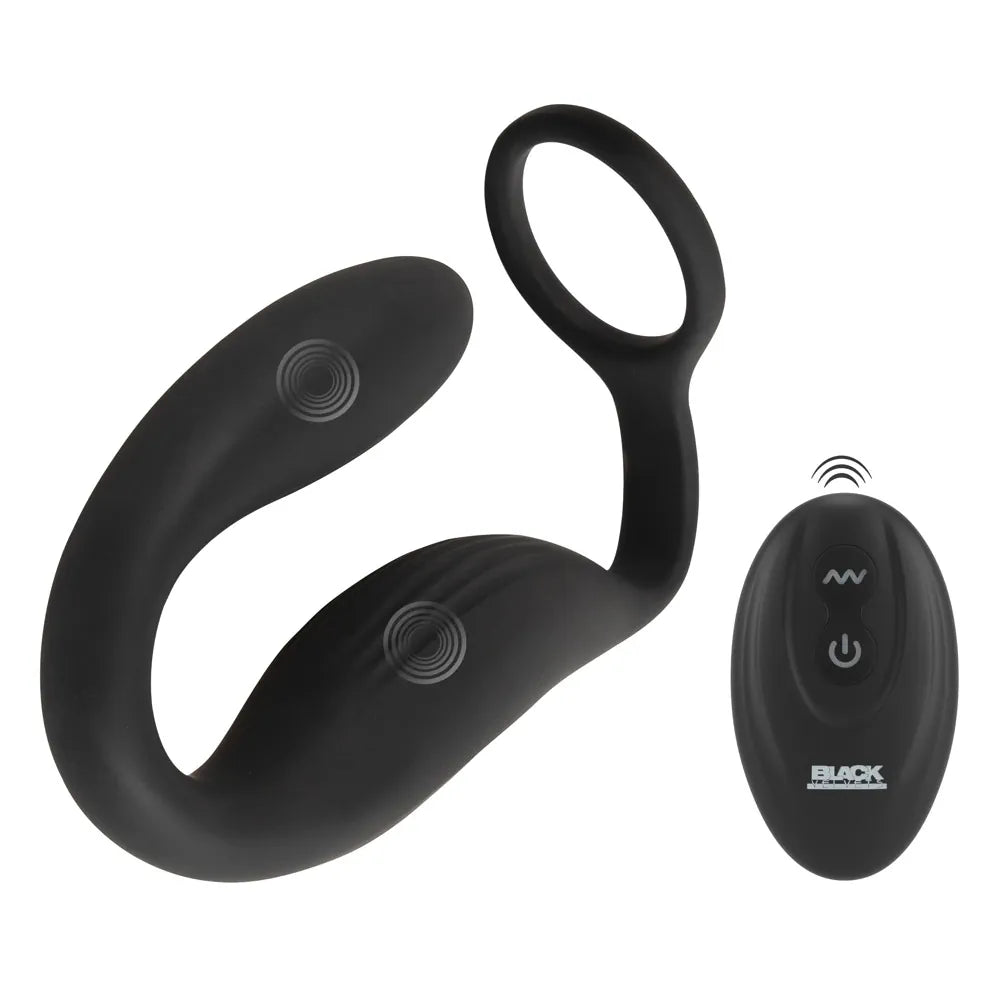 Black Velvets - Prostate Massage Dual Motor Remote Controlled - PlayBlue