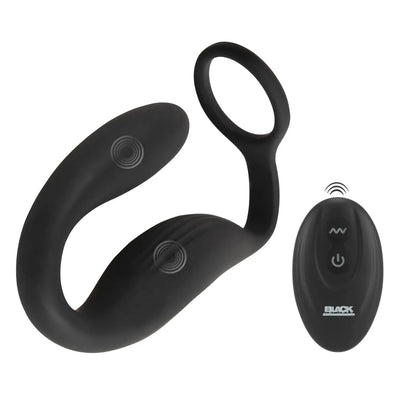 Black Velvets - Prostate Massage Dual Motor Remote Controlled - PlayBlue