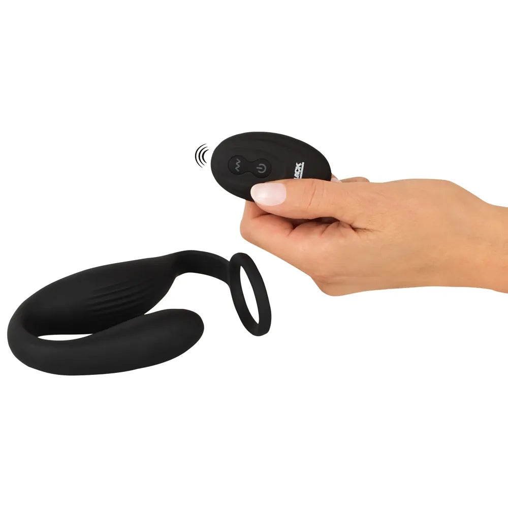 Black Velvets - Prostate Massage Dual Motor Remote Controlled - PlayBlue