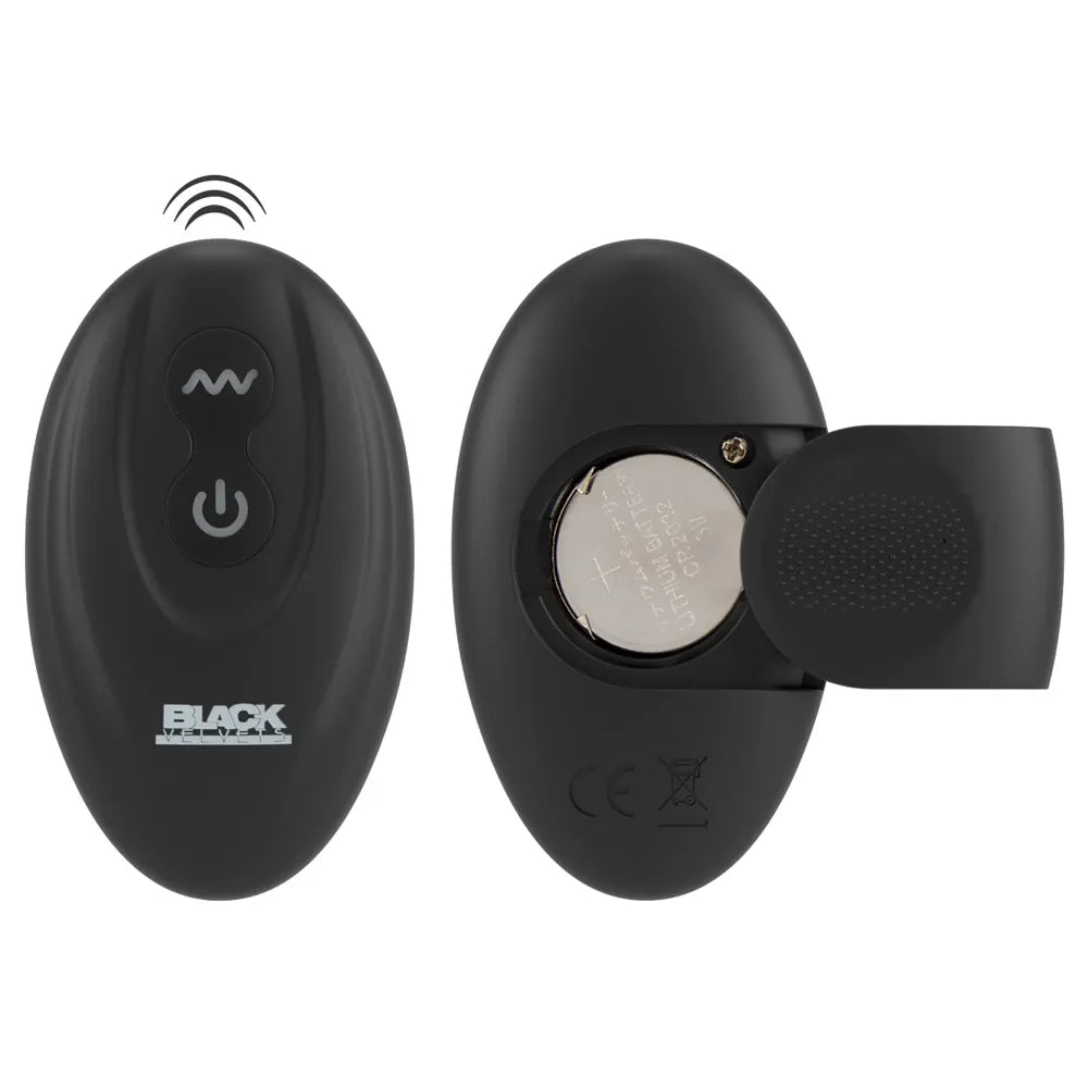 Black Velvets - Prostate Massage Dual Motor Remote Controlled - PlayBlue