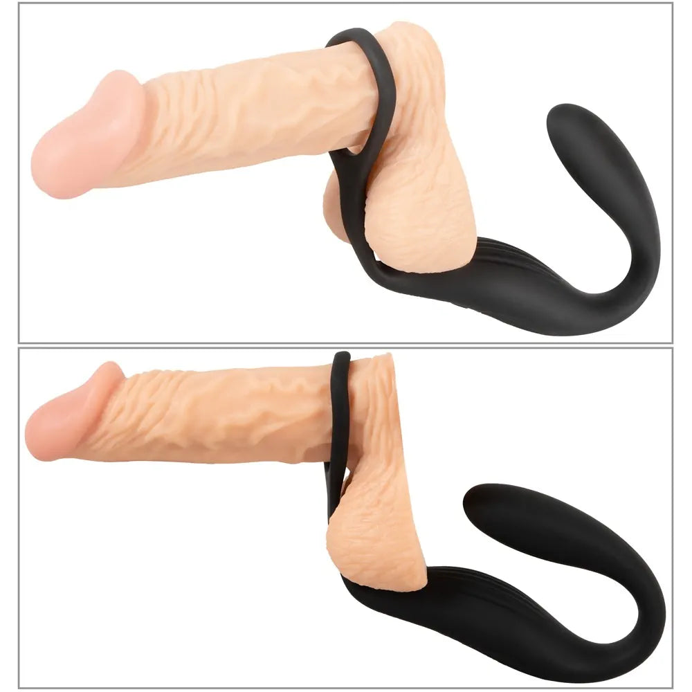 Black Velvets - Prostate Massage Dual Motor Remote Controlled - PlayBlue