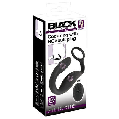 Black Velvets - Prostate Massage Dual Motor Remote Controlled - PlayBlue