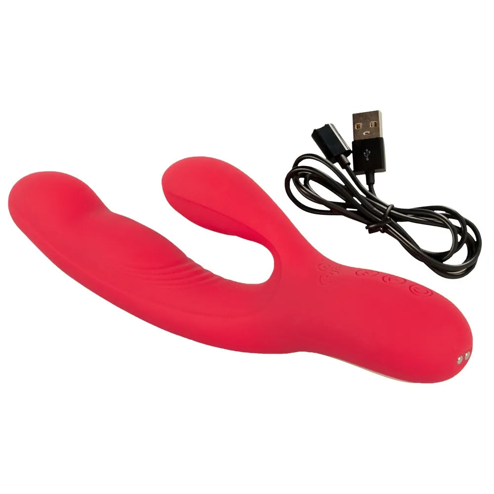 Sweet Smile - Thumping Rabbit Triple Motor Vibrator - PlayBlue