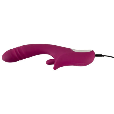 Javida - Licking & Thrusting Rabbit Vibrator - PlayBlue