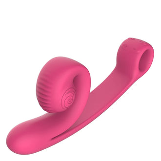 Snail Vibe Curve - Power Dual Vibrator - PlayBlue