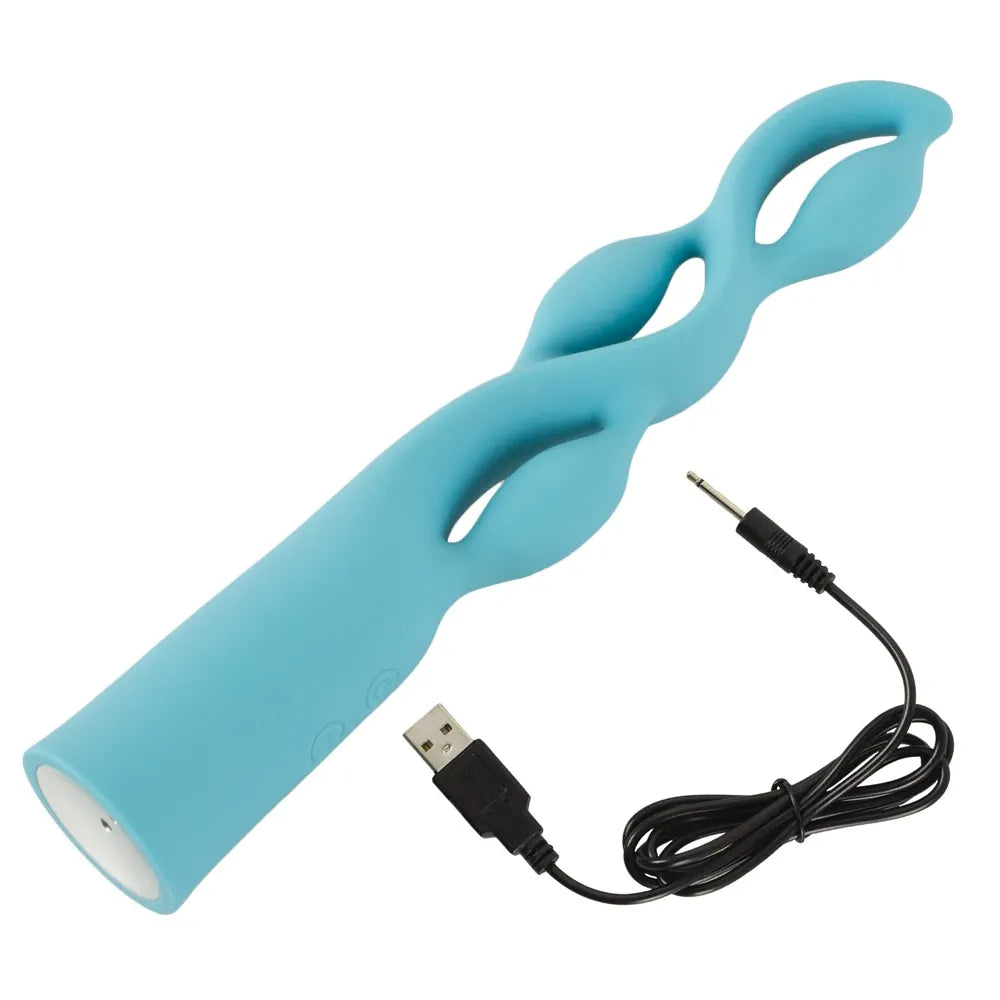 Fabulous - Unique Triple Motor Sliding Vibrator - PlayBlue