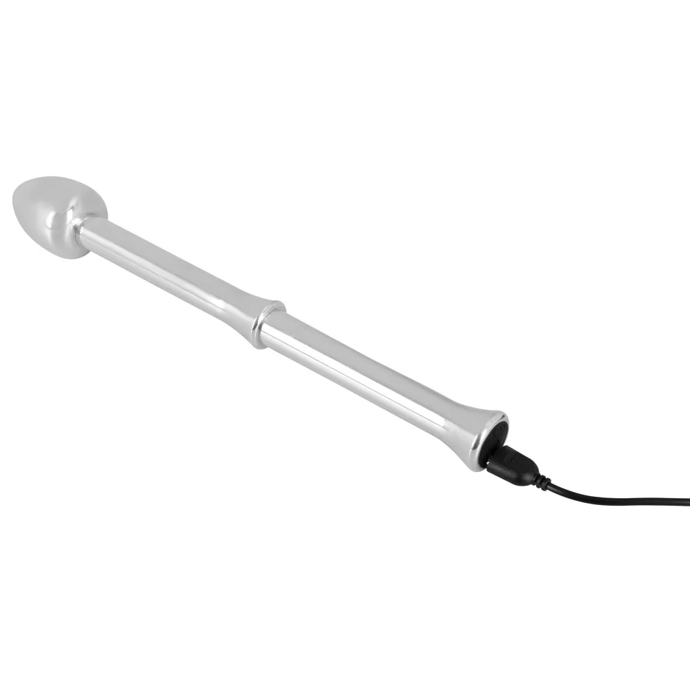 Vibrating Prostate Stimulator - Metal Milking Stick