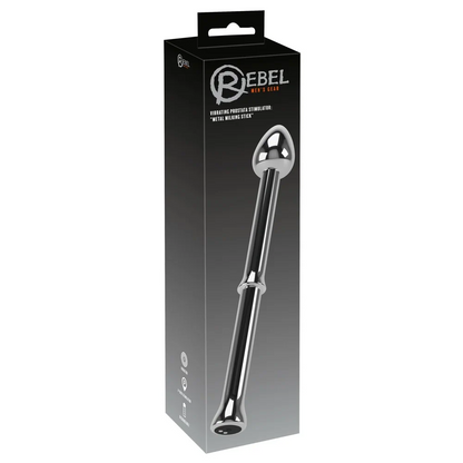 Vibrating Prostate Stimulator - Metal Milking Stick