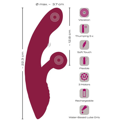 Javida - Triple Motor Thumping Function Rabbit - PlayBlue