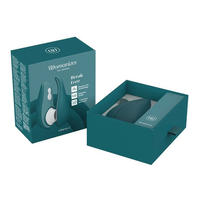 Womanizer - Liberty 2 Travel Clitoral Suction Stimulator - PlayBlue