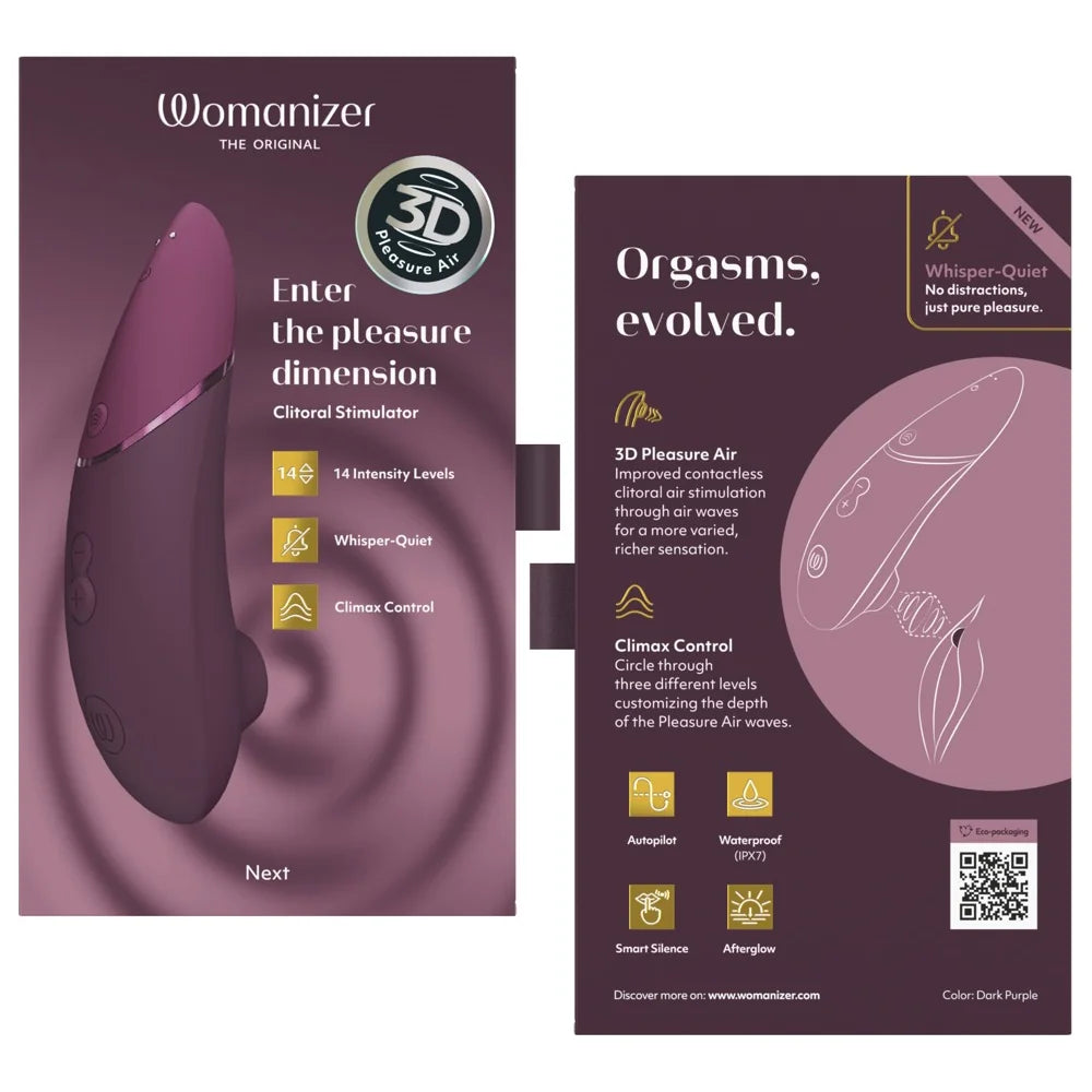 Womanizer NEXT GEN Clitoral Suction Stimulator - PlayBlue
