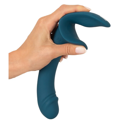 Premium Strap-On Set - Remote Control Dual Vibe - PlayBlue