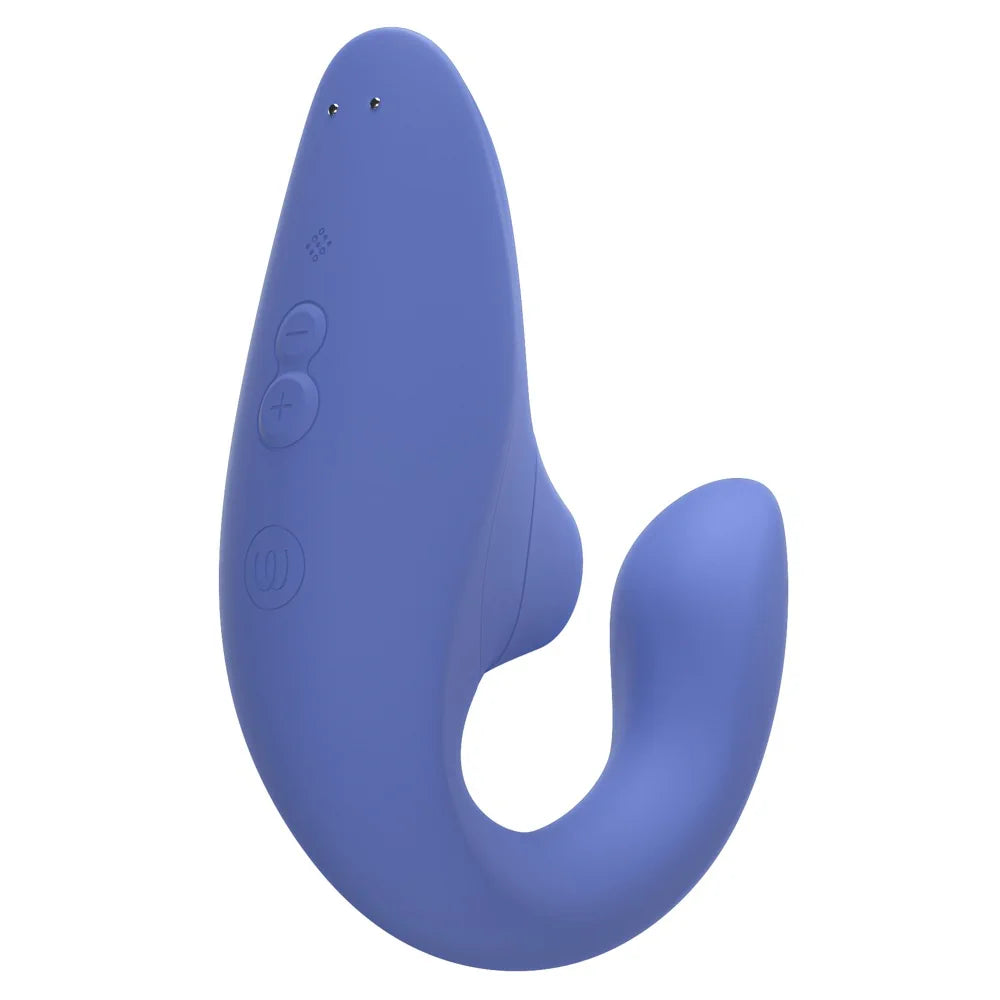 Womanizer - Blend Rechargeable G-Spot and Clitoral Stimulator - PlayBlue