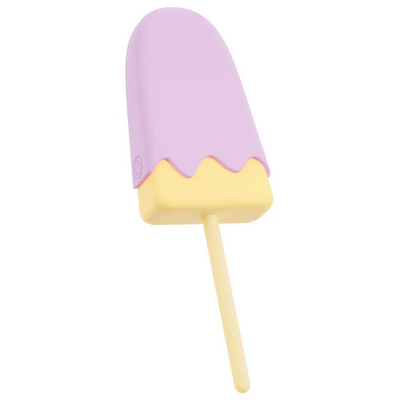 Vibrating Popsicle - Lay-on Rechargeable Vibrator - PlayBlue