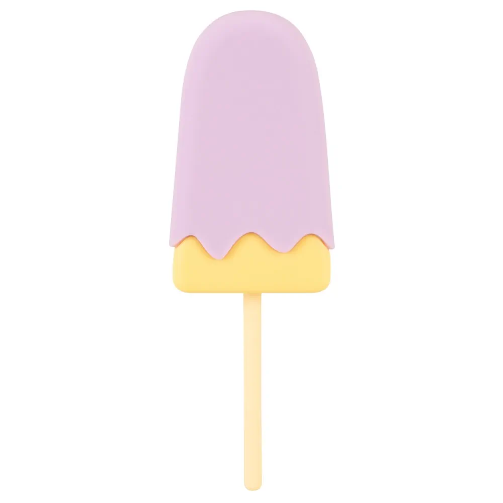 Vibrating Popsicle - Lay-on Rechargeable Vibrator - PlayBlue