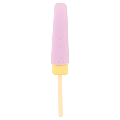 Vibrating Popsicle - Lay-on Rechargeable Vibrator - PlayBlue