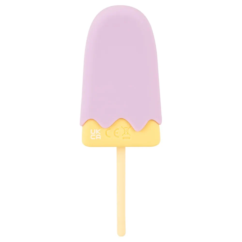 Vibrating Popsicle - Lay-on Rechargeable Vibrator - PlayBlue