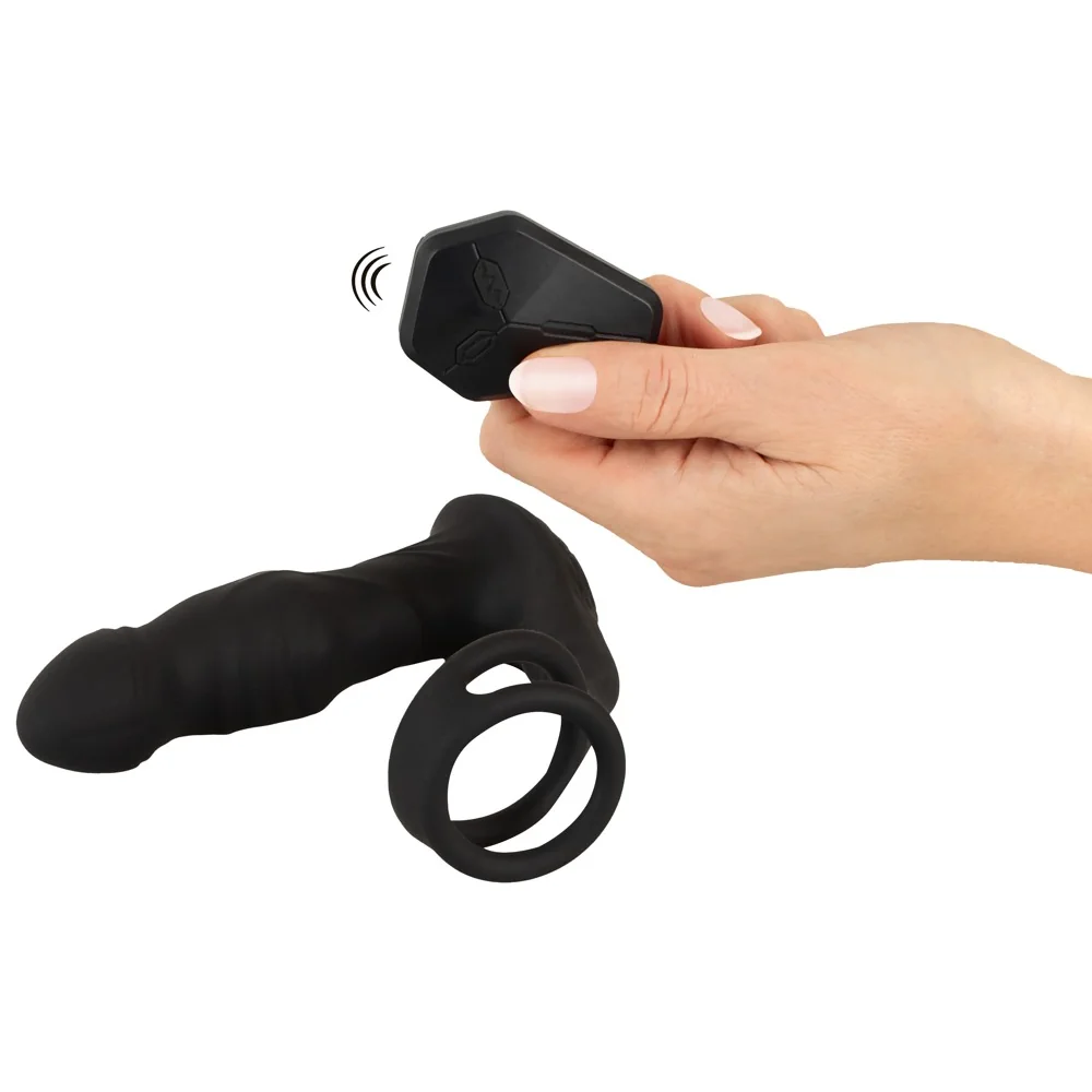 Rebel - Remote Controlled Prostate Vibe - Moving Nodding Functions - PlayBlue