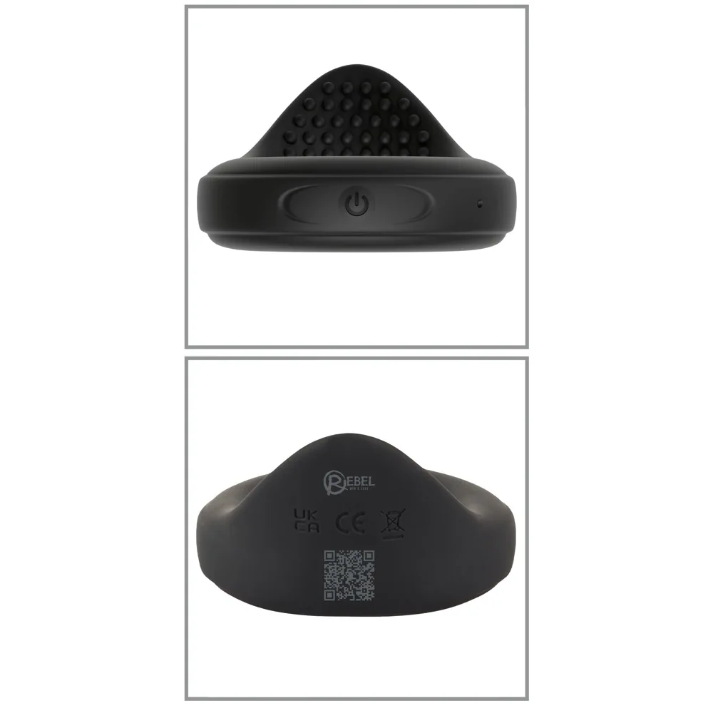 Rebel - Flexible Vibrating Ball Ring - PlayBlue