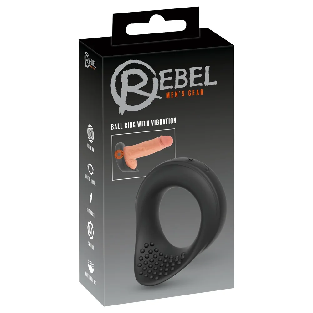 Rebel - Flexible Vibrating Ball Ring - PlayBlue