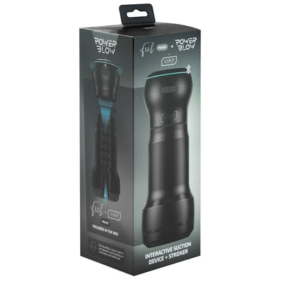 Kiiroo - PowerBlow + Feel Pocket Stroker Combo - PlayBlue