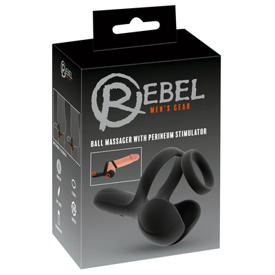 Rebel - Ball Massager with Perineum Stimulator - PlayBlue