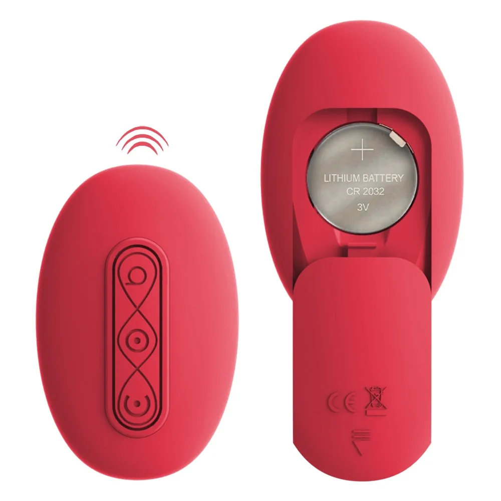 Suspender Belt Hands-Free Vibe with Remote - PlayBlue