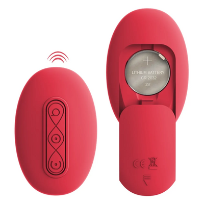 Suspender Belt Hands-Free Vibe with Remote - PlayBlue