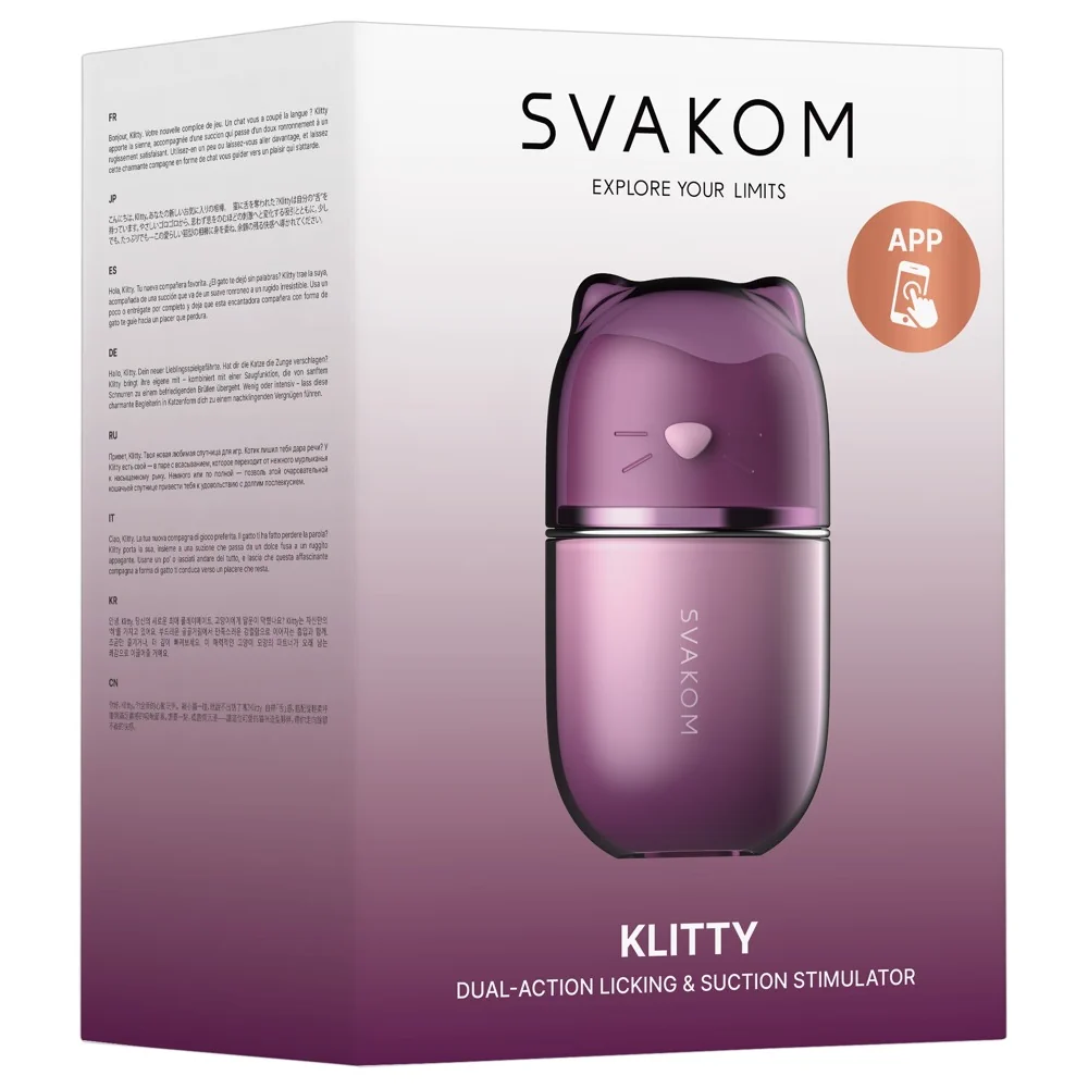 Svakom - Hello Klitty - Dual Action Stimulator - PlayBlue