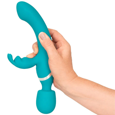 Sweet Smile - 3-in-1 Wand, Rabbit and Vibrator - PlayBlue