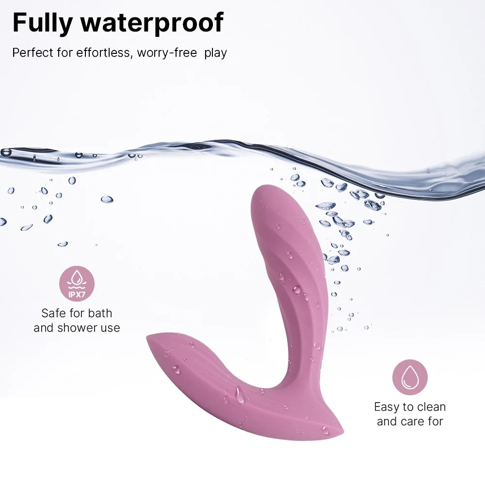 Svakom - Erica Plus Panty Vibe with Thrust - PlayBlue