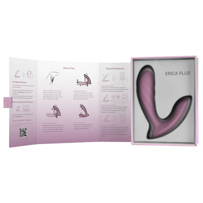 Svakom - Erica Plus Panty Vibe with Thrust - PlayBlue