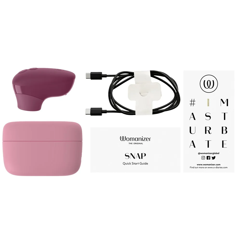 Womanizer - Snap Compact Suction Play - PlayBlue