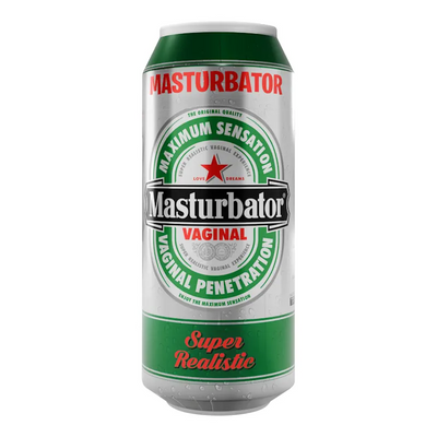 Alive Beer Can - Realistic Masturbator - PlayBlue
