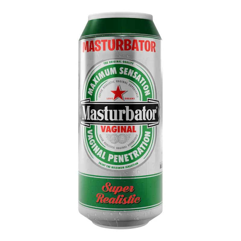 Alive Beer Can - Realistic Masturbator - PlayBlue