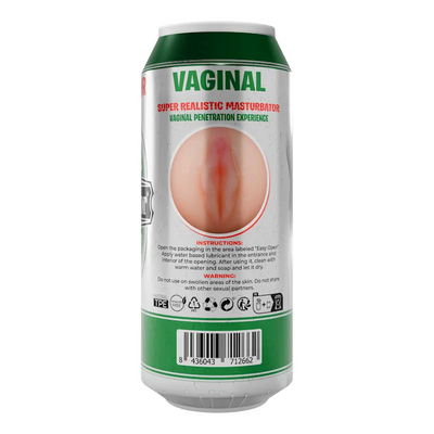 Alive Beer Can - Realistic Masturbator - PlayBlue
