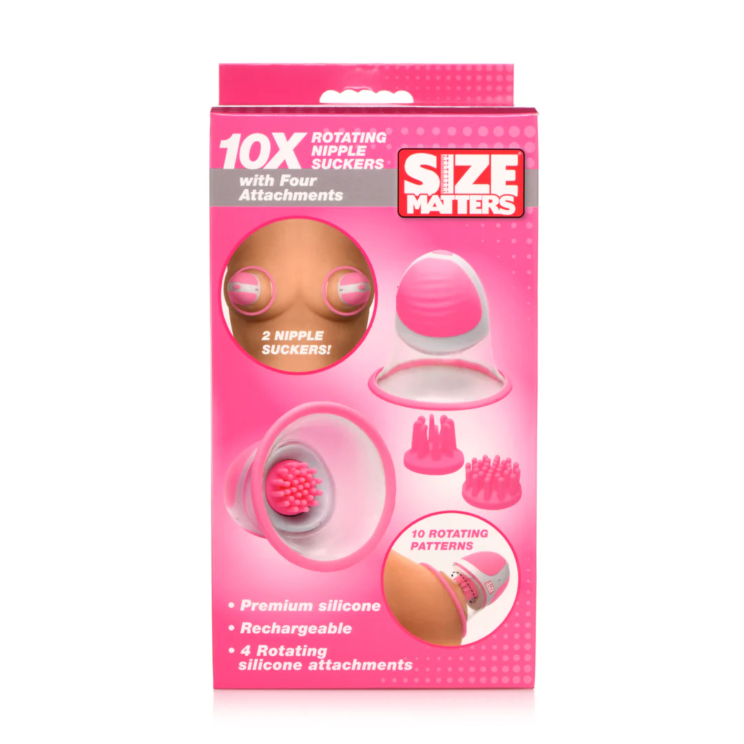 Rotating Silicone Nipple Suckers - Handsfree