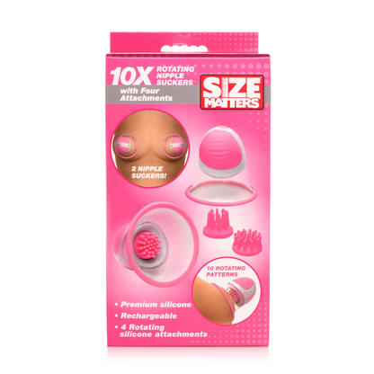 Rotating Silicone Nipple Suckers - Handsfree