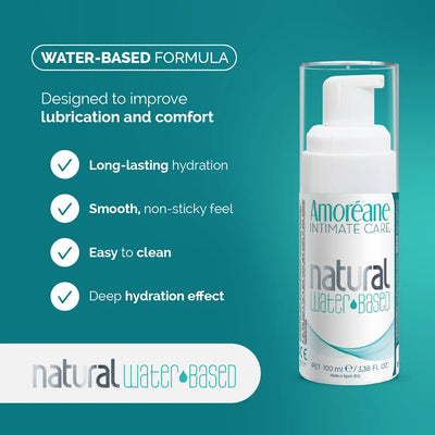 Amoreane - Lubricant Natural (100ml) - PlayBlue