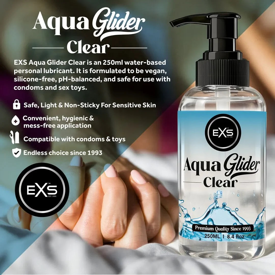 EXS - Aqua Glide Clear - 250ml - PlayBlue