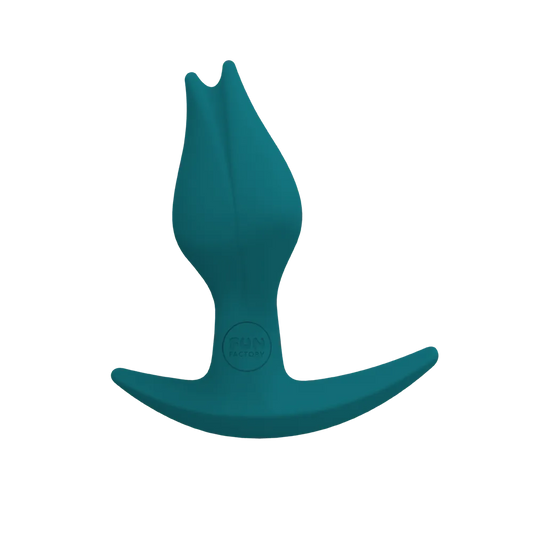 Fun Factory - Bootie Fem - Female Butt Plug - Bottle Green - PlayBlue