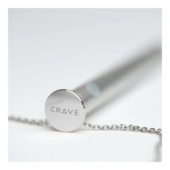 Crave - Vesper Vibrator Necklace Silver - PlayBlue